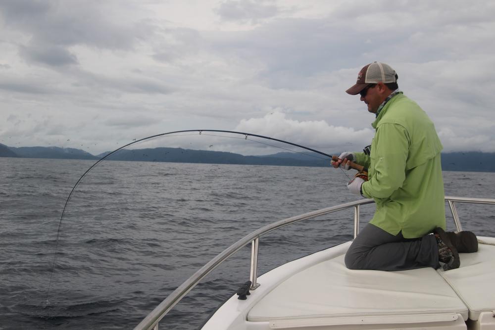 Colombia BD fighting a fish on fly.JPG