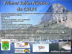 Cartel 1er Salon Nautico de Calpe