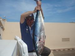 Atún 15 Kg a jigging a 50 m. profundidad